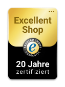 Excellent Shop Award 20 Jahre